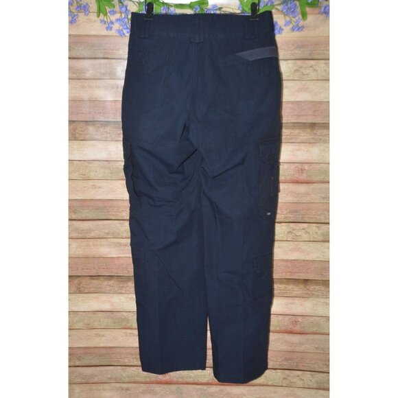 5.11 Tactical Pants Mens 32x34 Navy Blue Cargo Pockets Ripstop Classic Workwear - Picture 5 of 10
